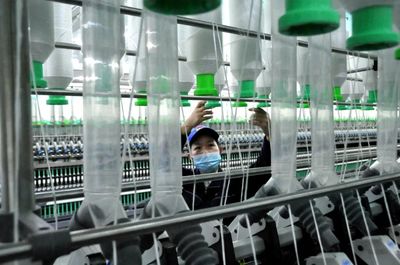 沙灣市各企業(yè)加快生產(chǎn)，紡紗加工行業(yè)全力爭(zhēng)創(chuàng)“開(kāi)門(mén)紅”